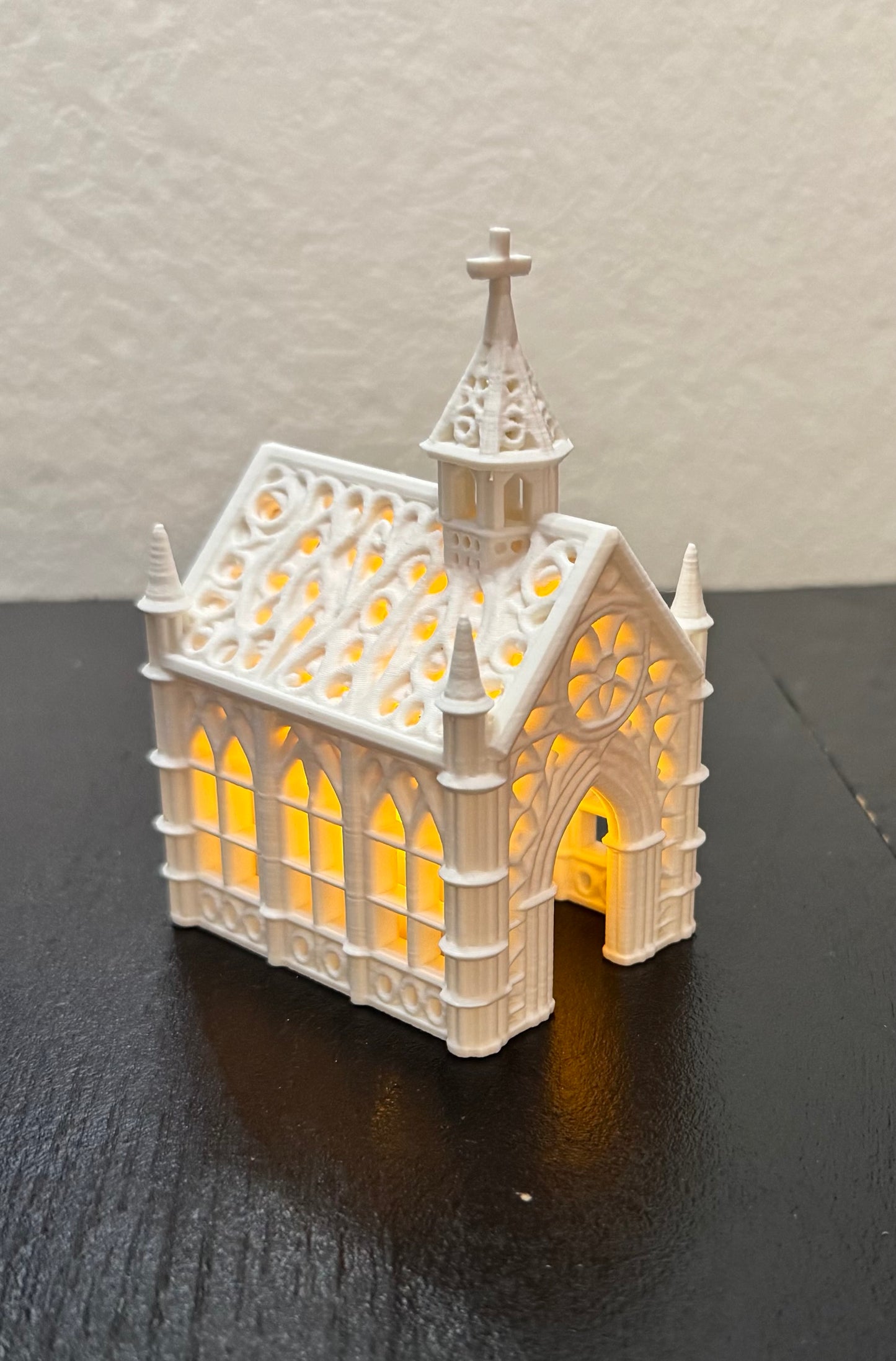 Gothic church in ornamental style