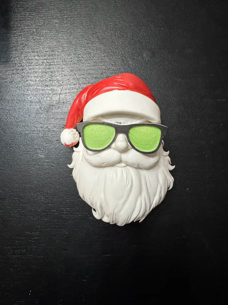 "Cool Santa" Christmas Light - Atmospheric Decoration for Door & Wall