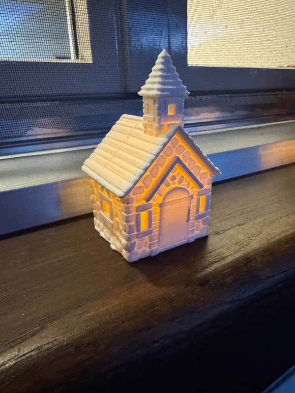 Kapelle für LED-Teelicht