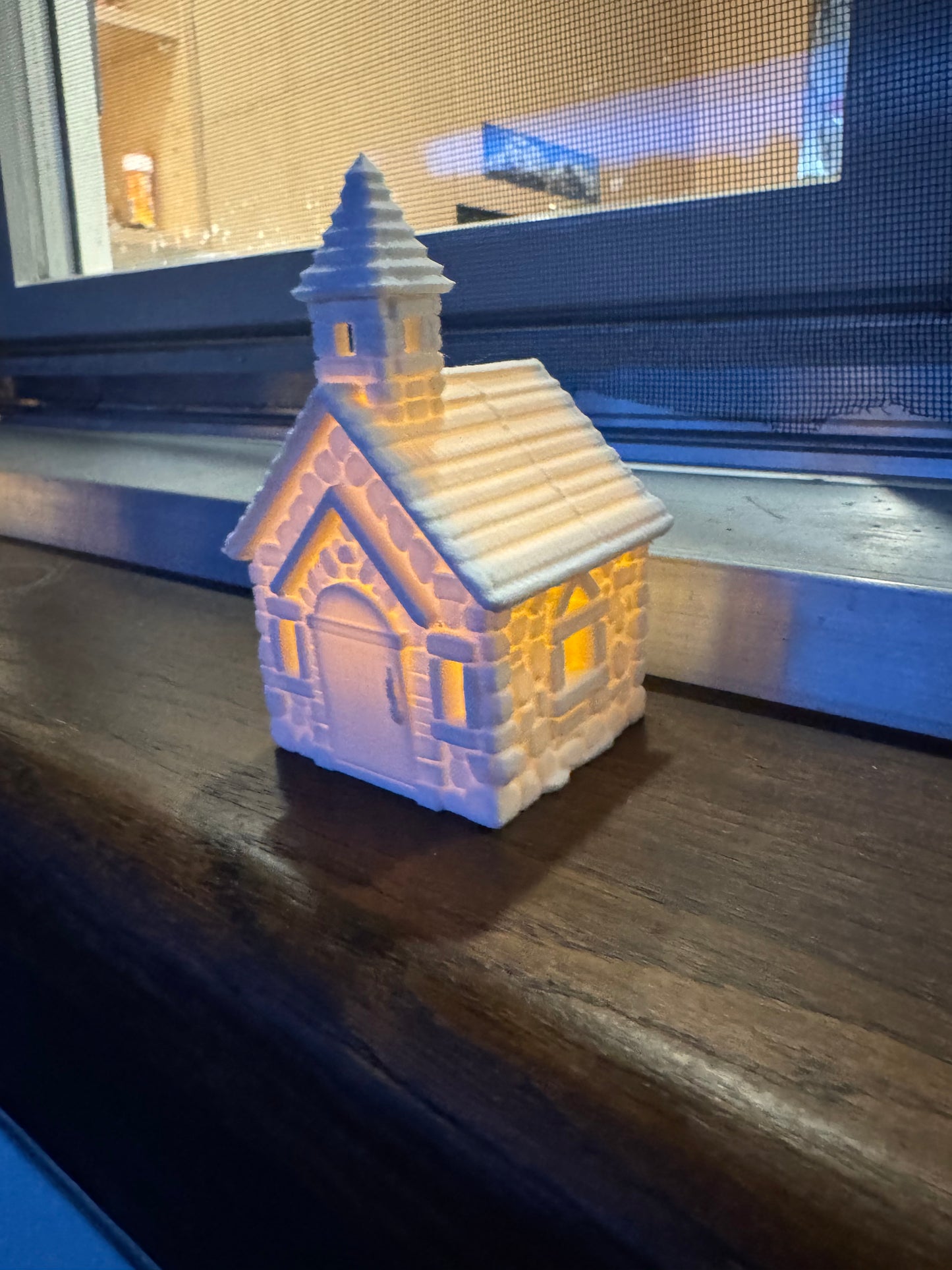 Kapelle für LED-Teelicht