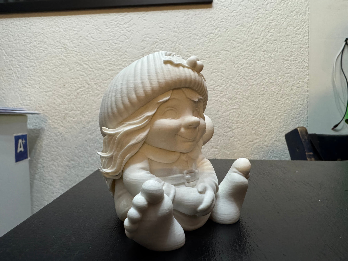 Frau Weihnachtswichtel für LED-Teelicht
