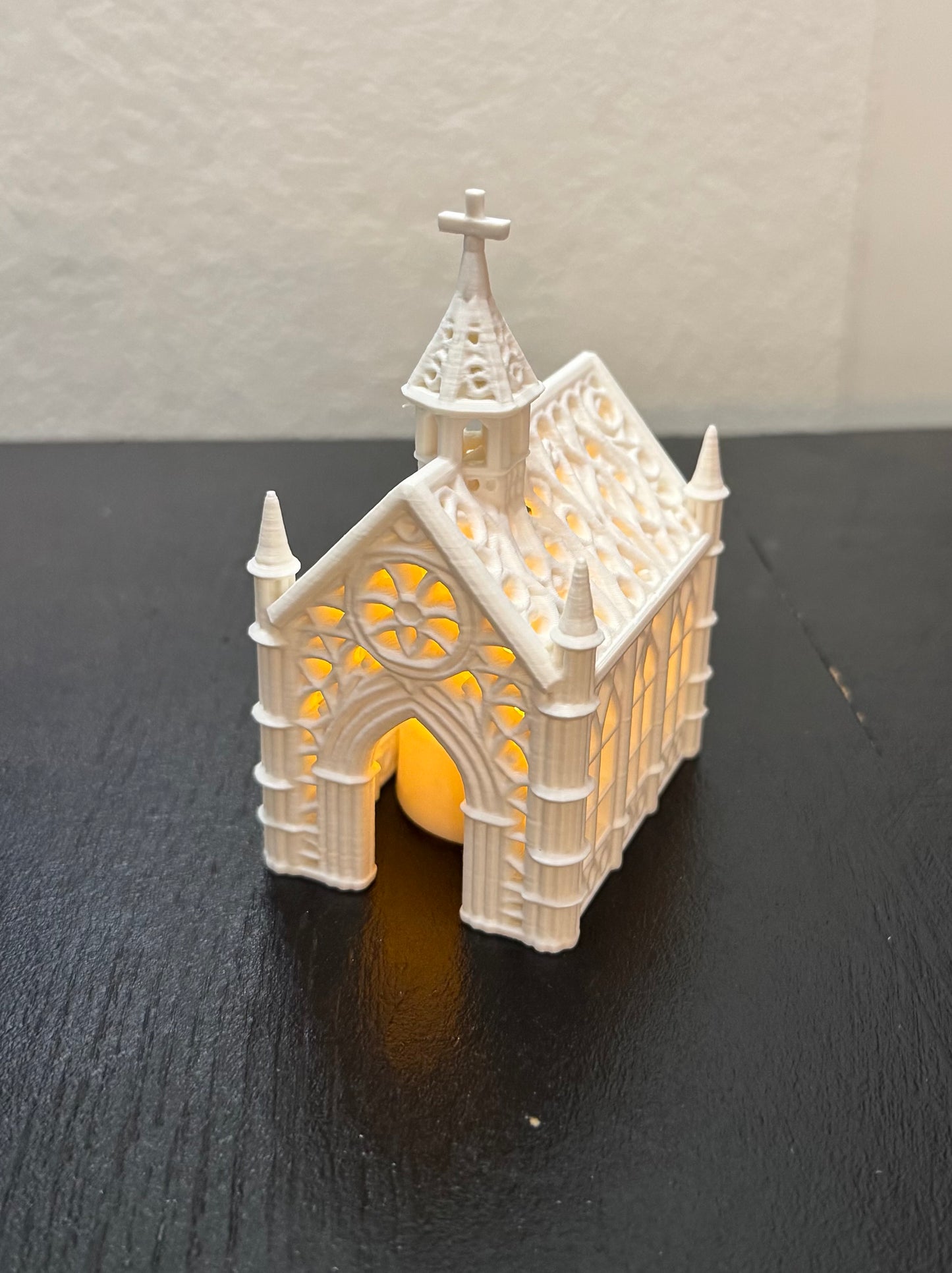 Gothic church in ornamental style