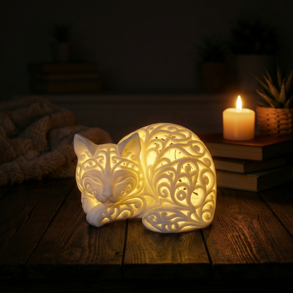 Lumorna Lichtmoment | Katze Schlafend (Kurzhaar)